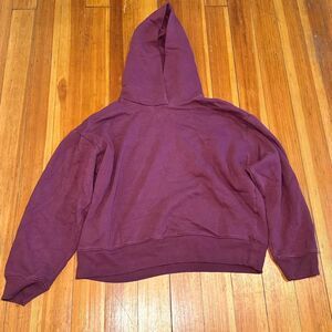 A-new-day Women's Burgundy and Purple Hoodie